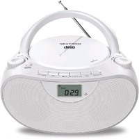 Nextron Portable Stereo CD Player Boombox with AM/