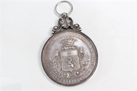 Belgium, Kingdom, Silver Medal 1885, Exposition Ho
