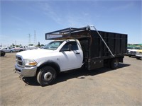 2011 Dodge Ram 5500 Flatbed Dump Truck