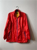 allforyou Red Windbreaker jacket