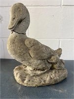 Cement Duck Statue (as-is)