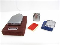 ASSORTED RONSON LIGHTERS + ACCESSORY KIT