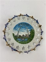 St Louis, Missouri Gateway Arch Souvenir Plate