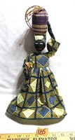 Vintage South African Cloth Rocker Doll