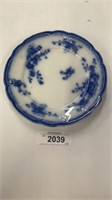Flow blue plate