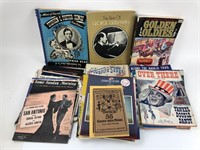 Vintage Sheet Music And Song Books