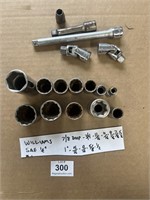 Williams SAE Socket Set with Extras