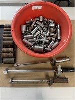 Various Mfg Sockets and Vintage Torque Wrenches