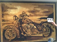 82"X62" motorcycle rug