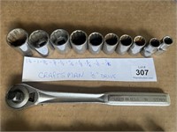 Craftsman 1/2" Wrench & Socket Set