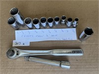 Craftsman 1/2" Wrench & Socket Set