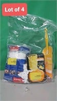 Lot of 4 various cleaning supplies such as dusters