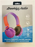 Brooklyn Audio Folding Kids Safe Headphones