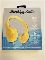 Brooklyn Audio Foldable Kids Safe Headphones