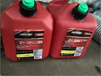 (2) 2 Gallon Gas Can