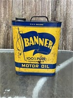 BANNER OIL CAN