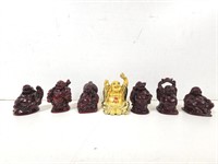 COLLECTABLE Assorted Buddha Mini Figures (x7)
