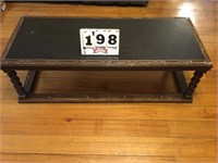 Vintage coffee table, 50"X16"X21"