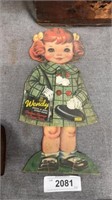 Vintage dress, a doll storybook Wendy