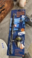 Extended fishing set