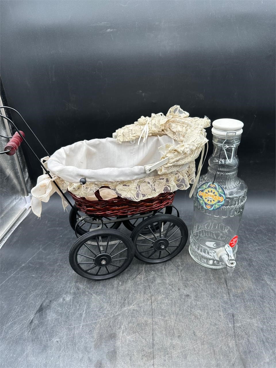 Baby Buggy (Child's) & New Beverage Bottle
