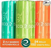 SEALED-Eco-Friendly Bamboo Paper Towels