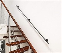 12FT Pipe Stair Railing Set