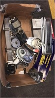 Box of car parts