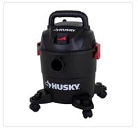 Husky 4 Gal. Poly Wet/Dry Vac with Filter, Hos