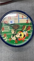 Mickey football clock