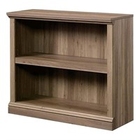 Sauder Select 2-Shelf Bookcase, Salt Oak Finish, 3