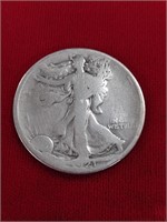 1938 D Walking Liberty Half Dollar Coin