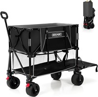 Overmont 400L Wagon - 52 Ext  450lbs Black