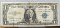 Silver certificate 1957 $1 bank note