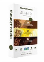 15-Pk Simply Protein - Plant Based Protein Bars,