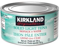 7-Pk Kirkland Signature Solid Light Tuna in Water,