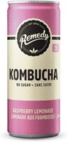 9-Pk Remedy Raw Organic Kombucha Tea - Sparkling