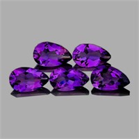 Natural Purple Amethyst {Flawless-VVS}