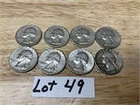 8 1964 Quarters