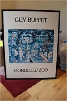Guy Buffett Honolulu Zoo Poster