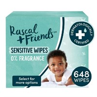 Sensitive Baby Wipes, Unscented, Multi-pack, Jumbo