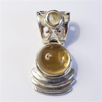 $160 Silver Gemstone Pendant