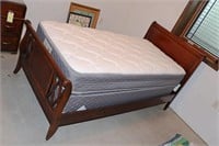 Mahogany Twin-size Bed