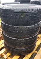 4 General Grapper tires 255/70/R17 only 1000 miles