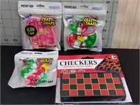 Lot of crazy snaps x3 and magnetic checkers