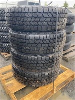 4 Tires on rims LT245/75/R16