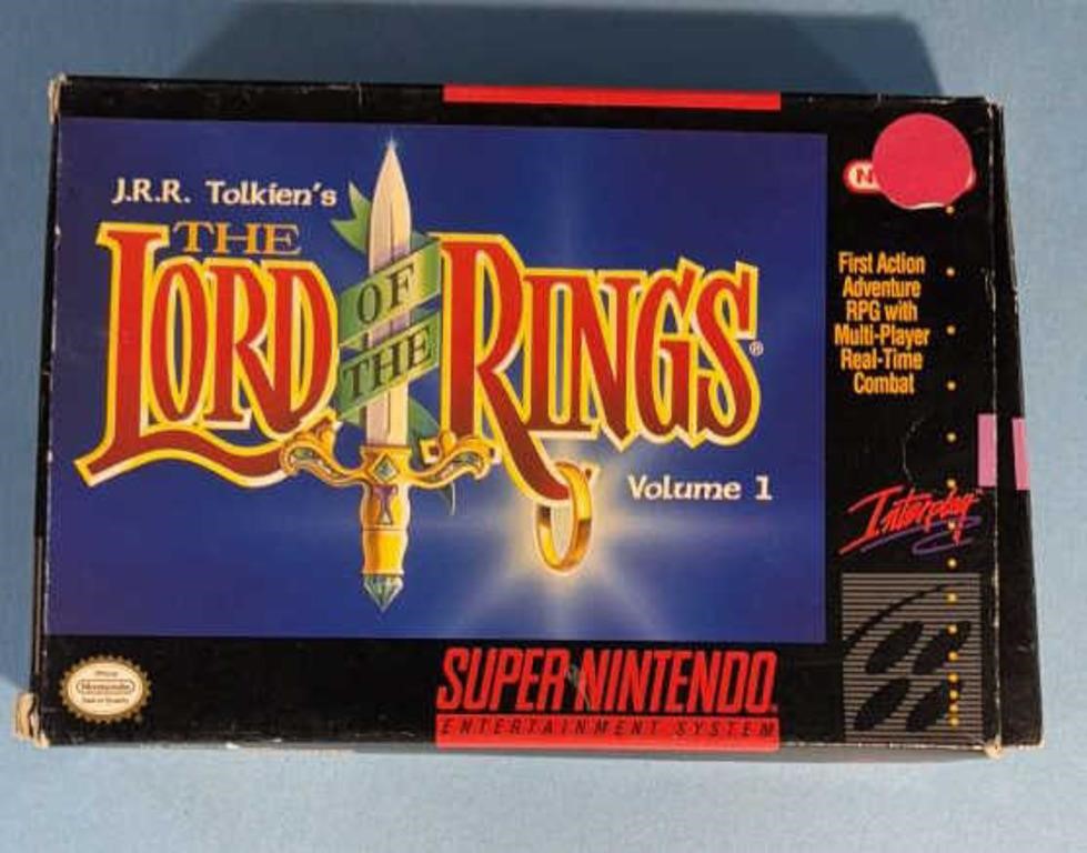 Super Nintendo The Lord of the Rings
