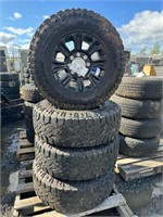 4 Goodyear Wrangler Tires 285/75/R18
