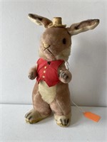 1950's GUND WInd up Plush Toy Rabbit