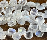 Rainbow Moonstone Faceted Tear Drop Beads 5mm-7mm